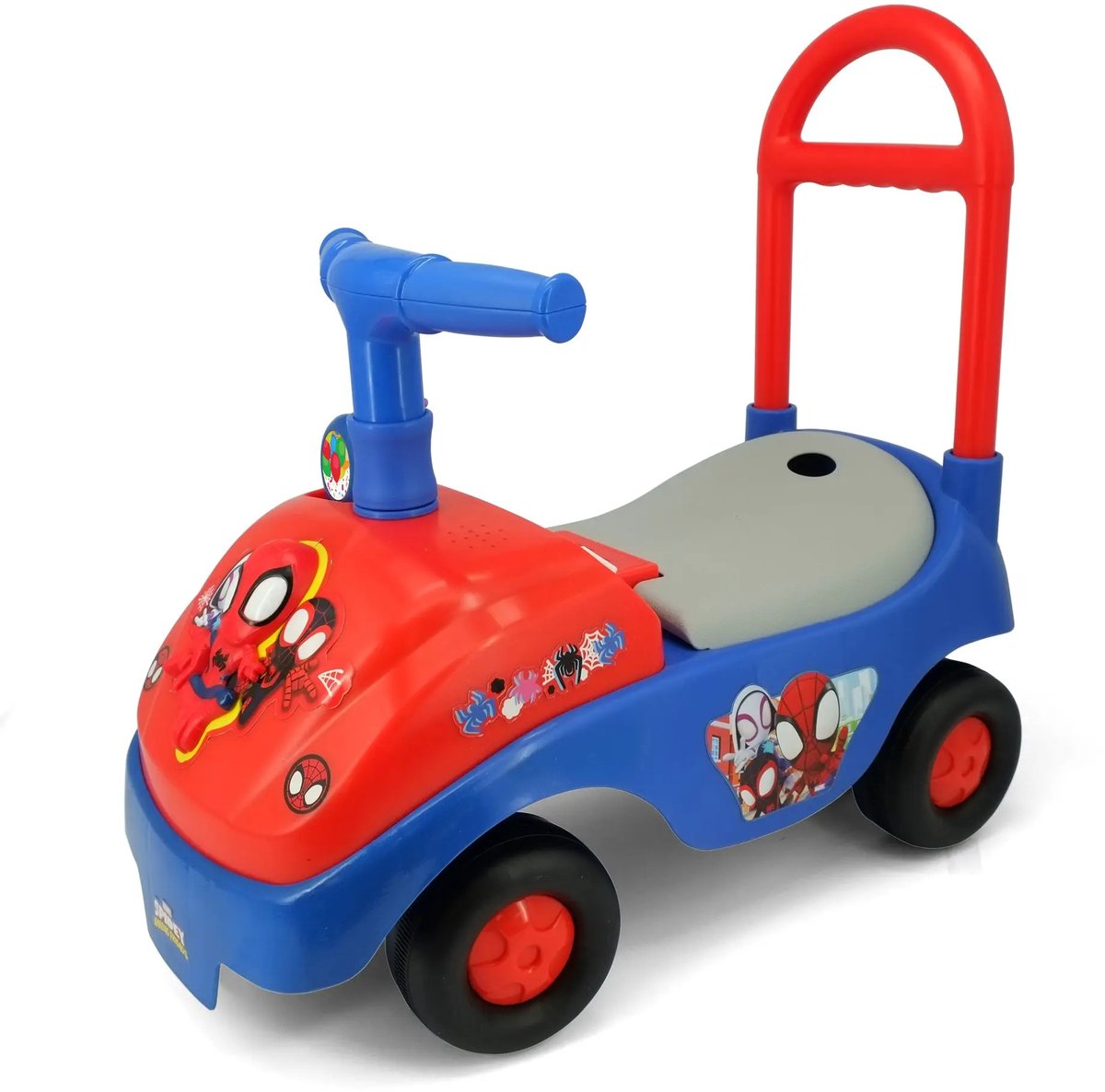 KIDDIELAND Spidey Opvouwbare Loopauto Licht & Geluid Loopauto kopen online