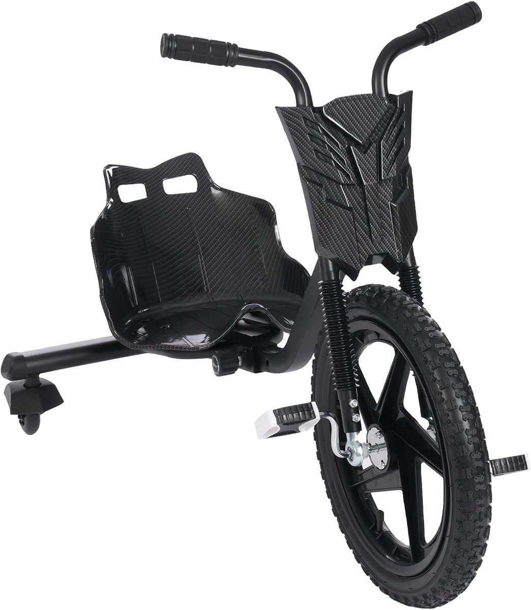 kinder driewieler drift scooter buiten spelen 360 graden drift max 80 kg zwart