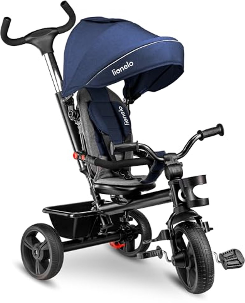 Kinder Driewieler - Loopfiets Buggy - Buiten Spelen - 4-in-1 Functionaliteit - 15 tot 5 Jaar - Jeans Driewieler kopen online