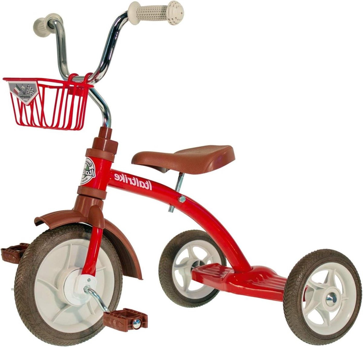 Kinder driewieler - Loopfiets - Buiten spelen - Gemaakt in Italië - 67 x 52 x 56 cm - Rood Driewieler kopen online