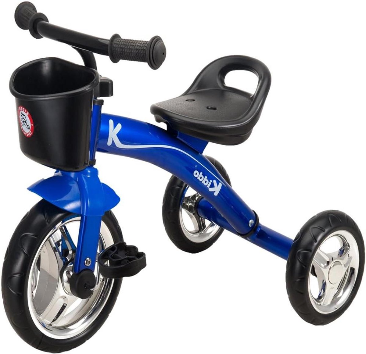 Kinder driewieler - Loopfiets - Buiten spelen - Smart design - 80 cm lang - Blauw Driewieler kopen online