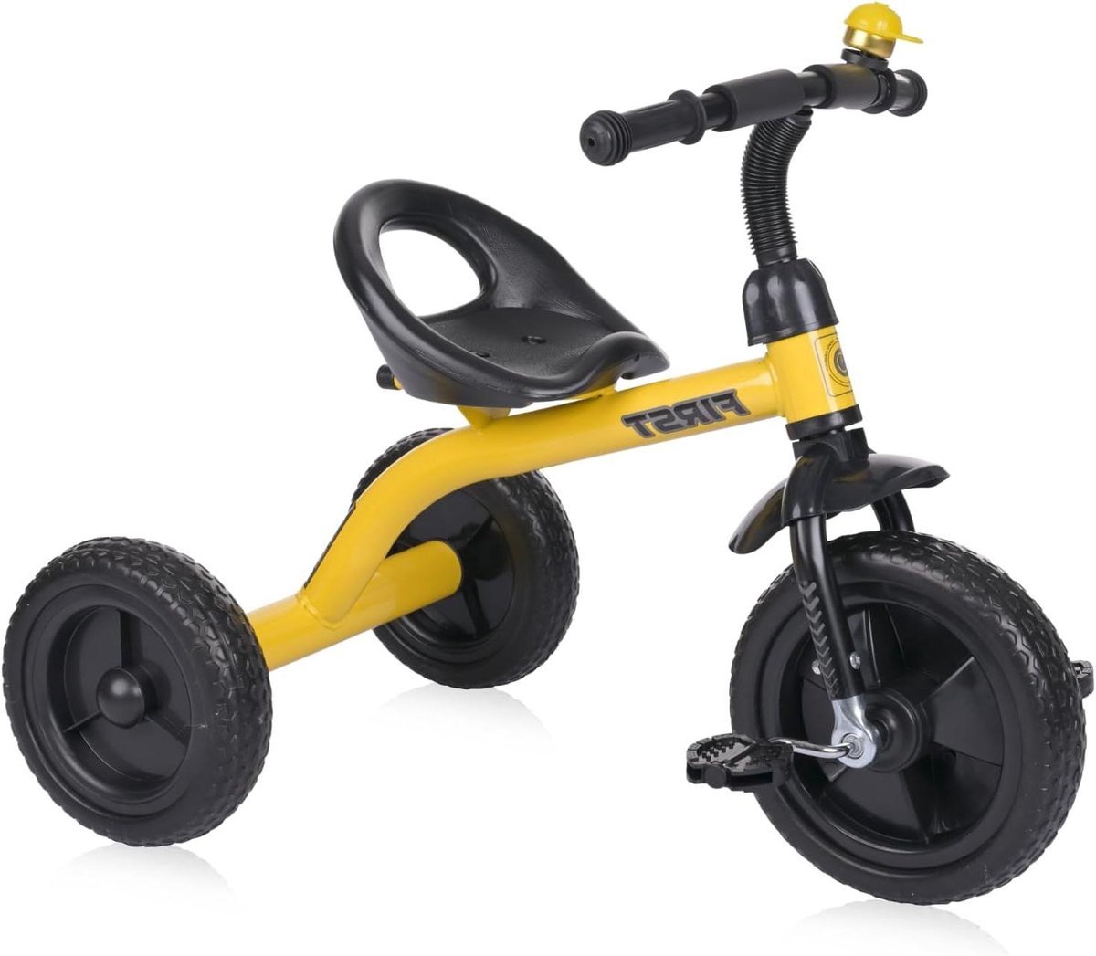 Kinder Driewieler - Loopfiets Kind - Buiten Spelen - Lichtgewicht 3.5kg - 74x48x55cm - Geel Driewieler kopen online