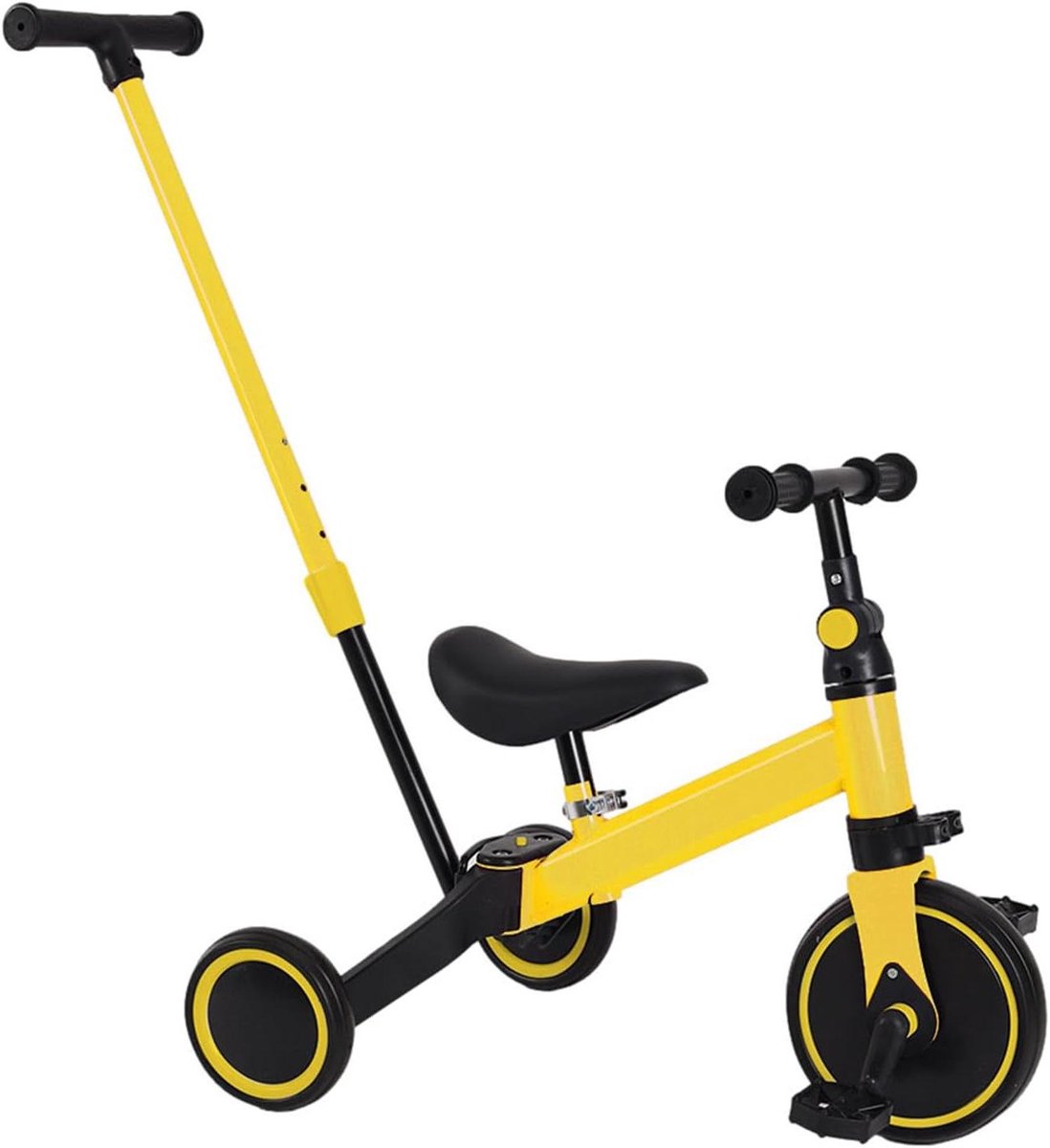 Kinder driewieler - Loopfiets peuter - Buiten spelen - 3-in-1 ontwerp - 60x42x90cm - Blauw Driewieler kopen online