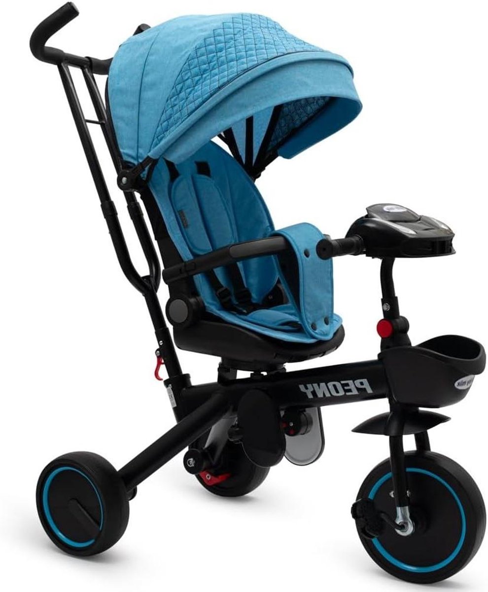 Kinder driewieler - Peuter driewieler - Veilig buiten spelen - Multifunctioneel ontwerp - Tot 25 kg - Blauw Driewieler kopen online