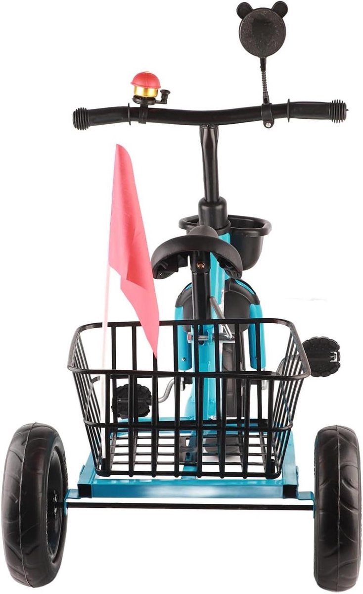 Kinder Driewieler - Peuter Trike - Buitenspelen - Grote Opbergmanden - 62 x 31 x 26 cm - Blauw Driewieler kopen online