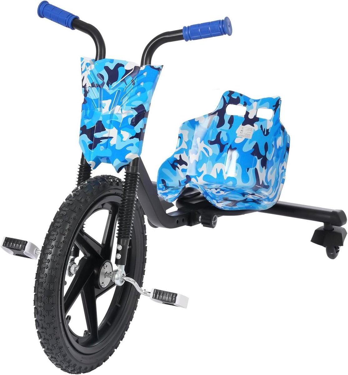 Kinder Drift Scooter - Driewieler Trike - Buiten Spelen - 360 Graden Driften - Max 80 kg - Blauw Camouflage Driewieler kopen online