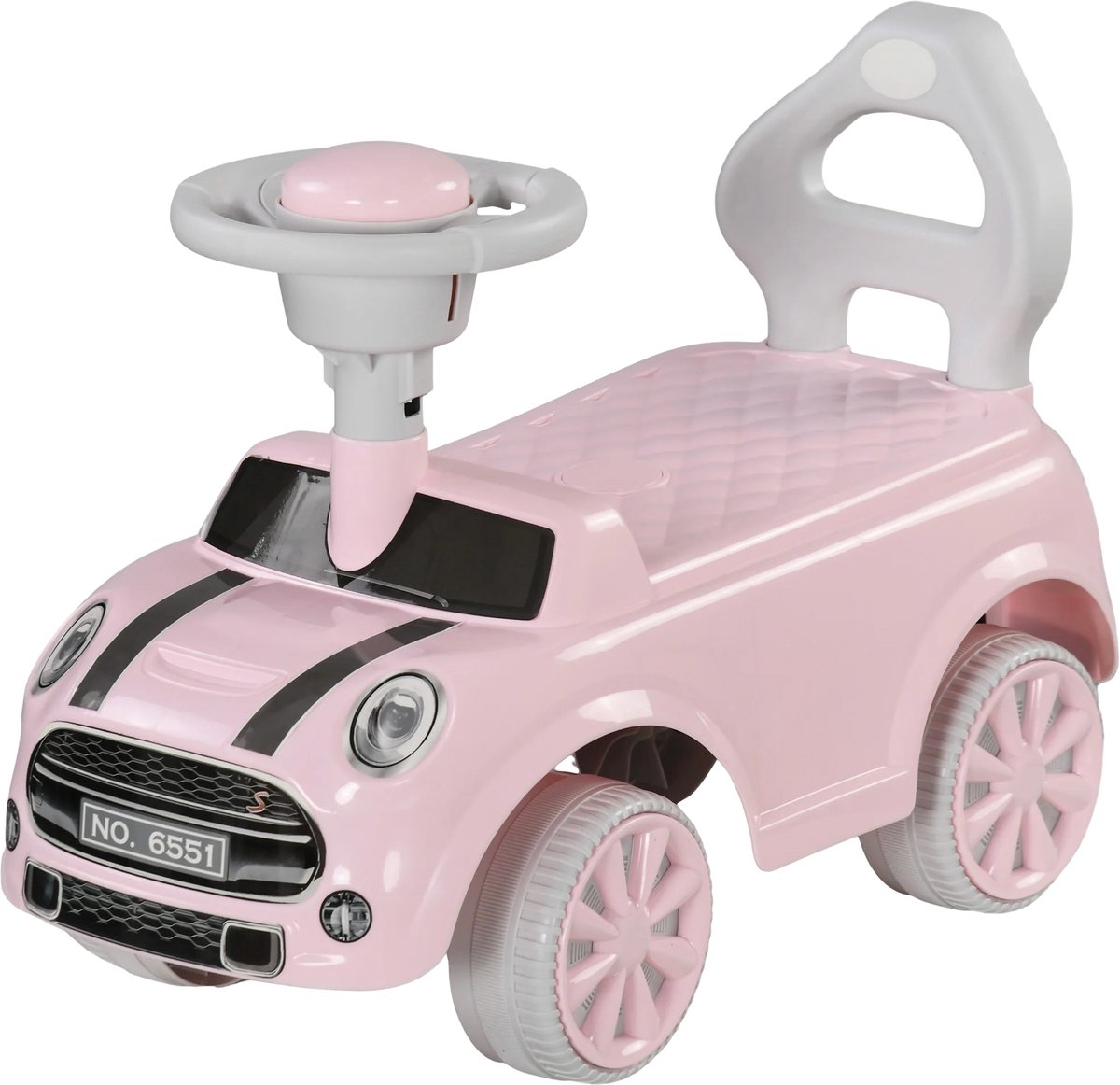 Kinder Loopauto met Stuur & Toeter – Slip Car met Kantelbeveiliging – Roze Modelbouwpakket kopen online