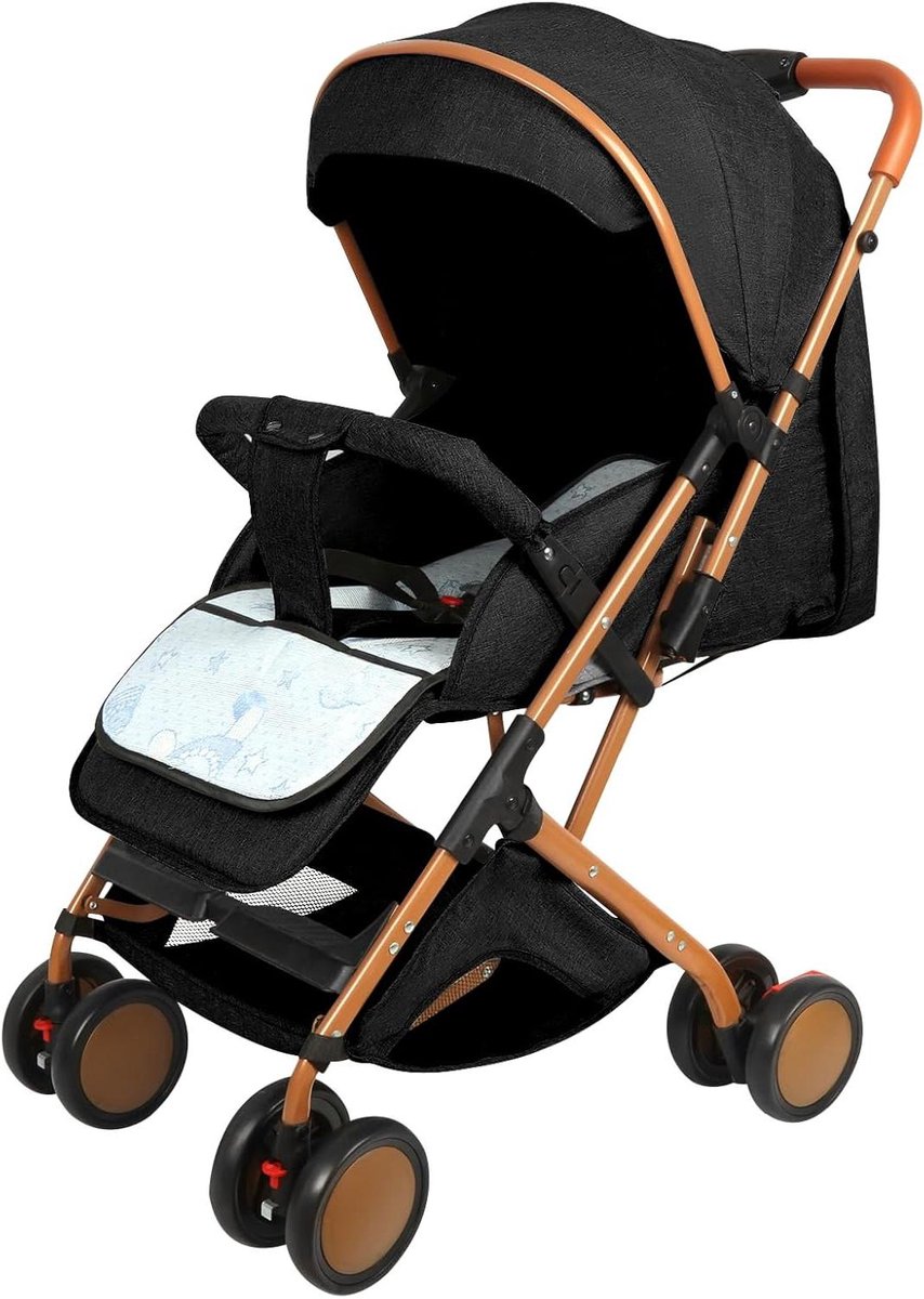 kinderdriewieler loopfiets buiten spelen 5 in 1 model tot 25 kg zwart
