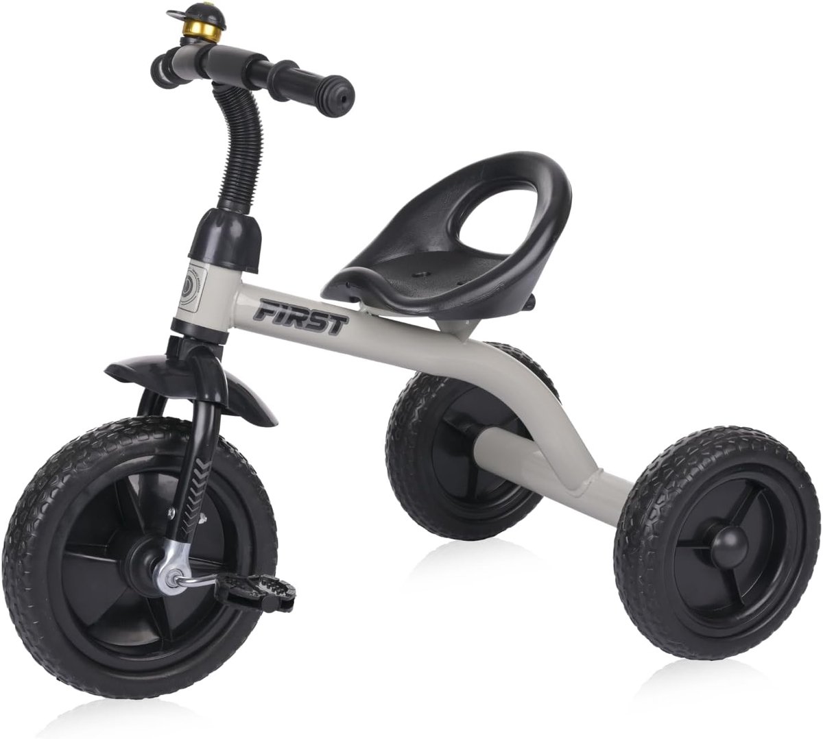 Kinderdriewieler - Loopfiets - Buiten spelen - Verstelbare zitting - 74 x 48 x 55 cm - Beige Driewieler kopen online