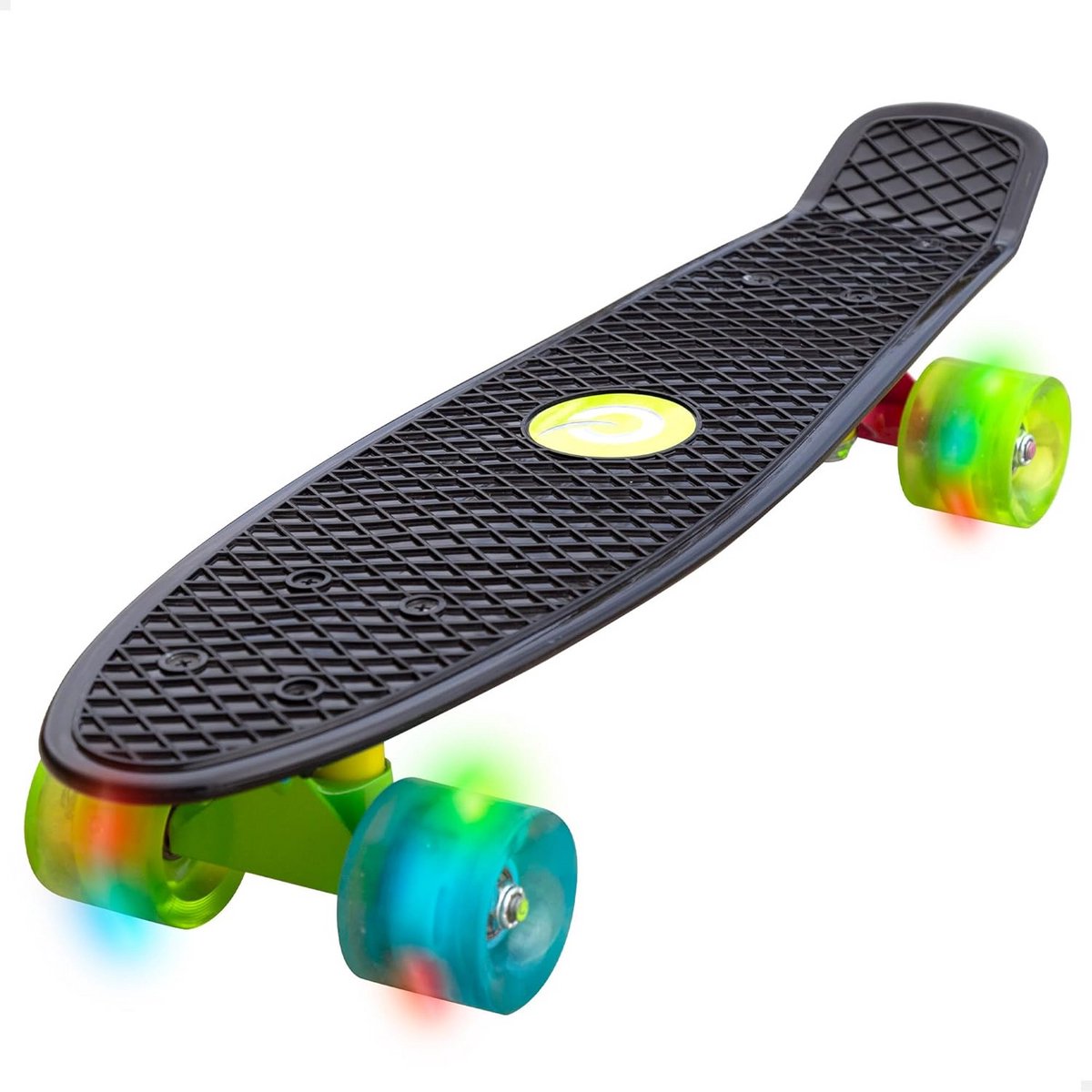 Kinderskateboard met Kleurrijke LED Wielen - Antislip en Stevig Vervoer voor Kinderen Skateonderdeel kopen online