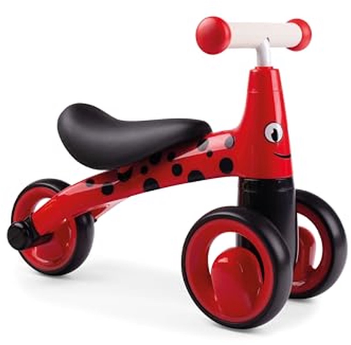 kinderspeelgoed driewieler loopfiets peuter mobiliteit ontwikkelen geen pedalen nodig 24cm zithoogte lieveheersbeestje