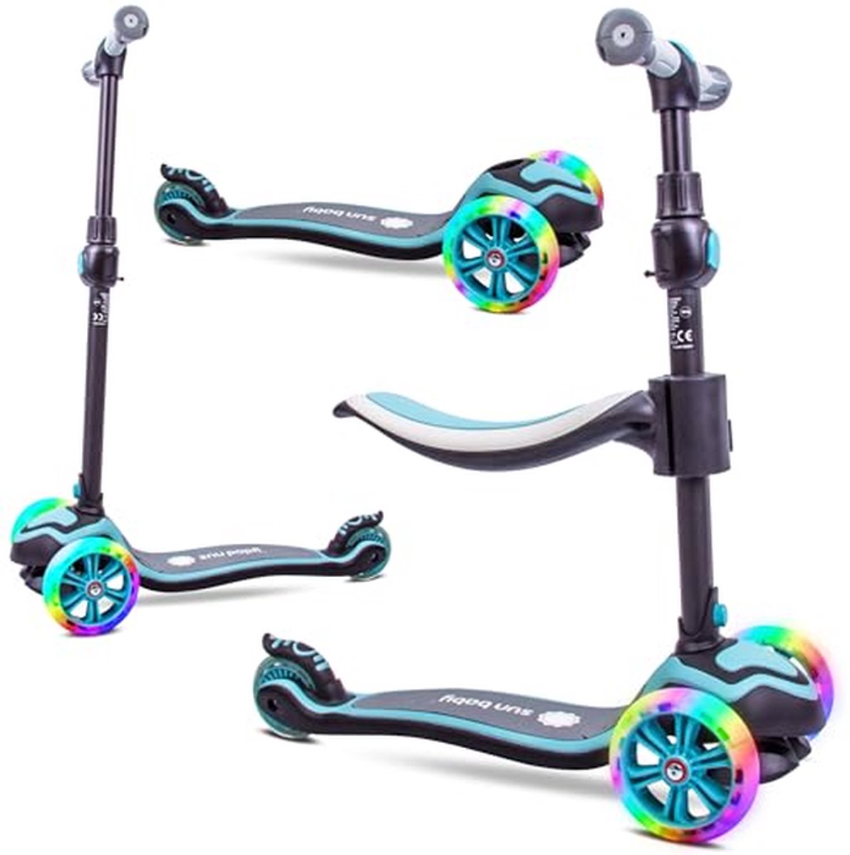 Kinderstep - Driewieler - Buiten Spelen - Verstelbaar Stuur - Max 50kg - Blauw Driewieler kopen online