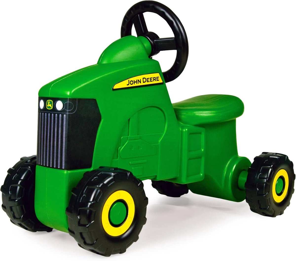 Kindertractor - Loopvoertuig - Buitenspelen - Stabiel ontwerp - 50 x 25 x 41 cm - Groen Speelgoedkruiwagen kopen online