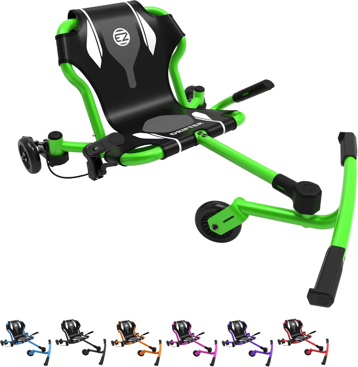 Kindervoertuig - Driewieler - Buiten spelen - Gecontroleerde drift - 53 x 46 cm - Groen Driewieler kopen online