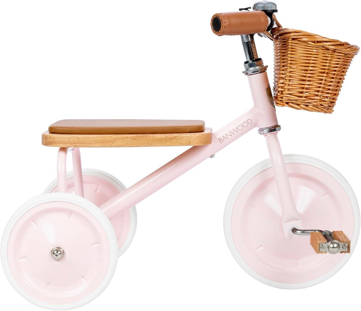 Klassieke Driewieler Roze - Scandinavisch Design voor Kinderen Driewieler kopen online