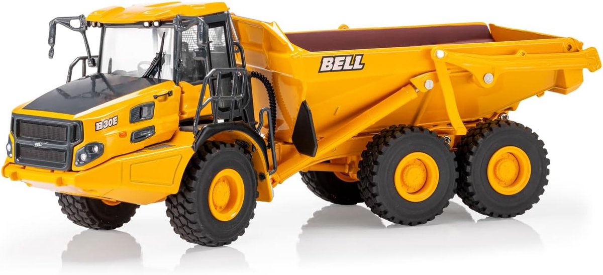 Knikdumper - Schaalmodel Kipper - Verzamelen Spelen - Gedetailleerde Reproduktie - Schaal 1:50 - Geel Speelgoedkruiwagen kopen online
