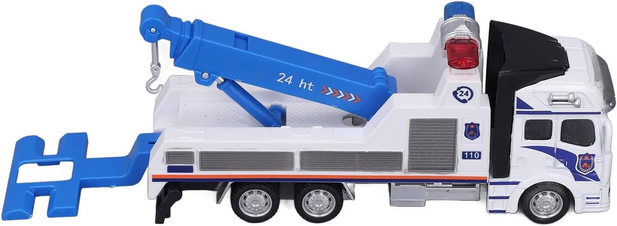 kraanspeelgoed bouwvoertuig speelgoed kinderontwikkeling spel metalen wrijvingsaandrijving 16 x 57 cm