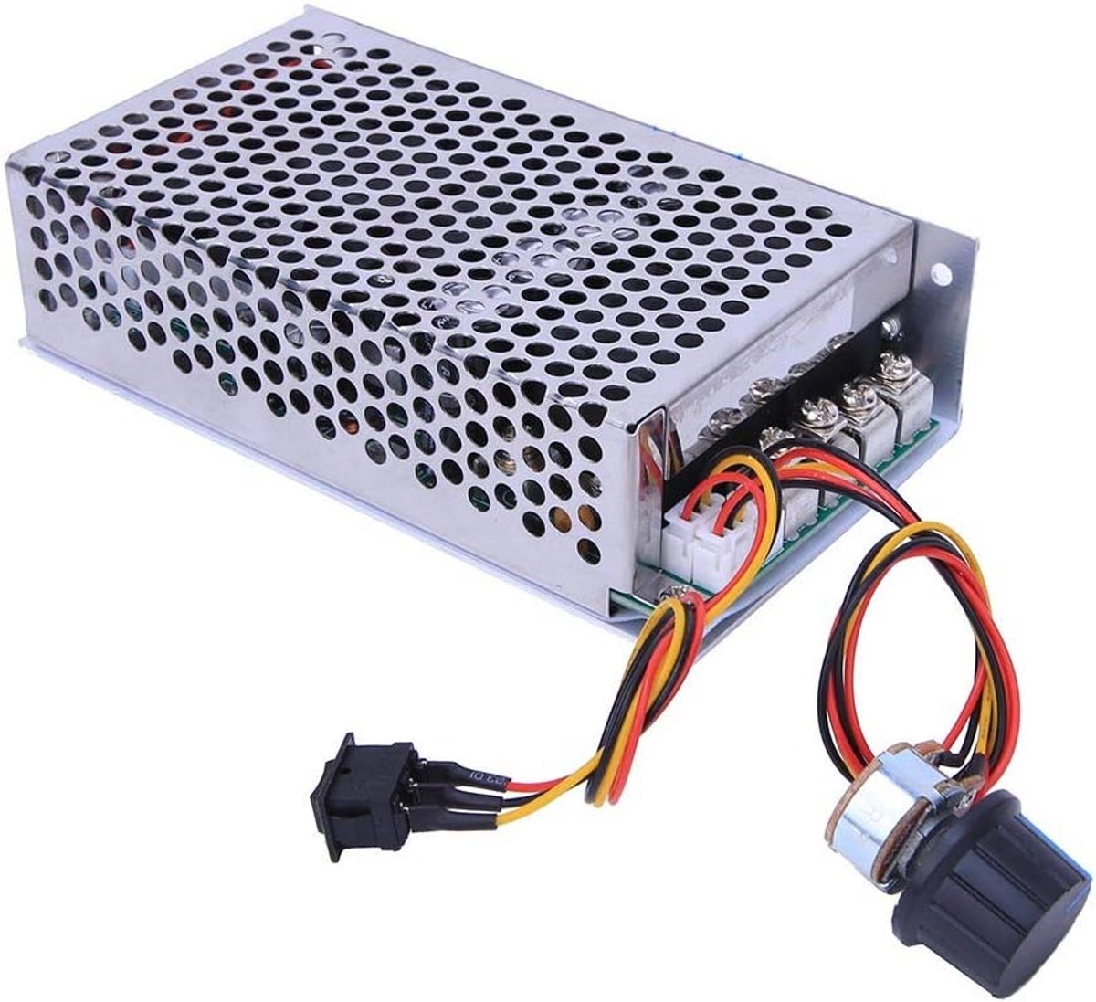 Krachtige DC Motor Snelheidsregelaar PWM 10-50V tot 5000W - Hoge Stroom Motorbesturing Loopmotor kopen online