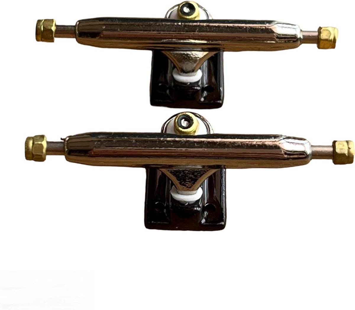 LEEFAI Pro Fingerboard Trucks mini vinger skateboard 4.0 Regular Kingpin-Upgraded v2 basisplaat met hardware baseplate kleur en grootte (32 mm, zwart) Skateonderdeel kopen online