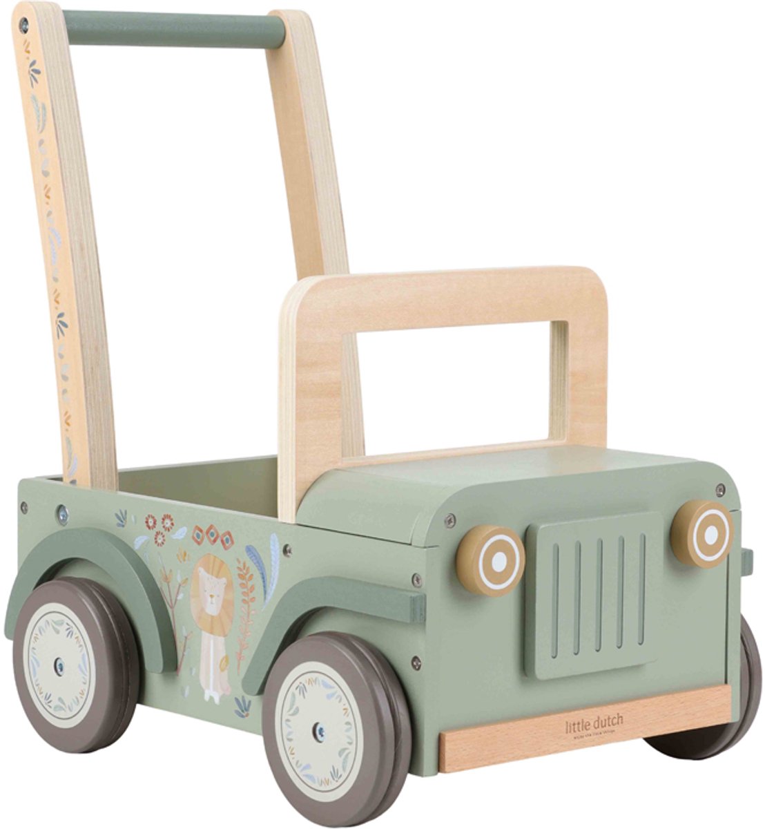 Little Dutch Safari Duwkar FSC - Safari Friends Loopauto kopen online
