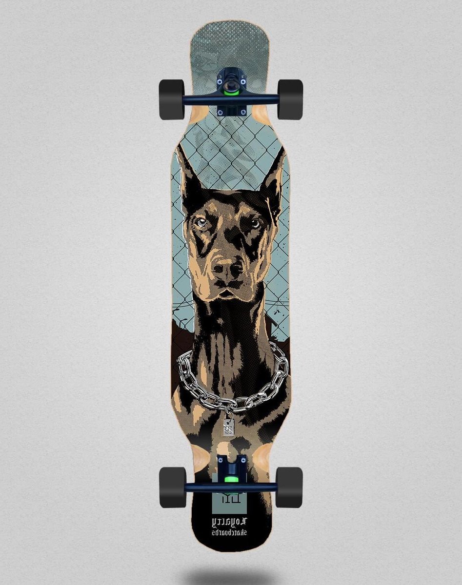 Longboard Compleet - Skateboard Plank - Cruisen Door Stad - Grote Stabiliteit - 46 x 10 Inch - Turquoise Longboard kopen online