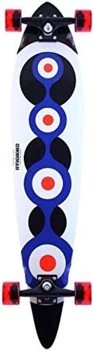 Longboard - Cruiser skateboard - Stadse rit - 7-laags esdoorn - 40 x 9 inch - Niet gespecificeerd Longboard kopen online