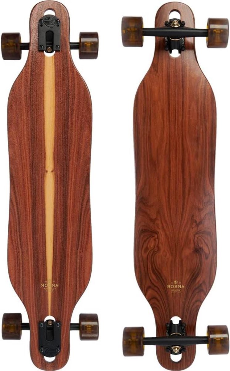 Longboard Skateboard - Compleet Longboard - Outdoor Sport - 7-laags Dek - 37 Inch Deklengte - Veelkleurig Longboard kopen online