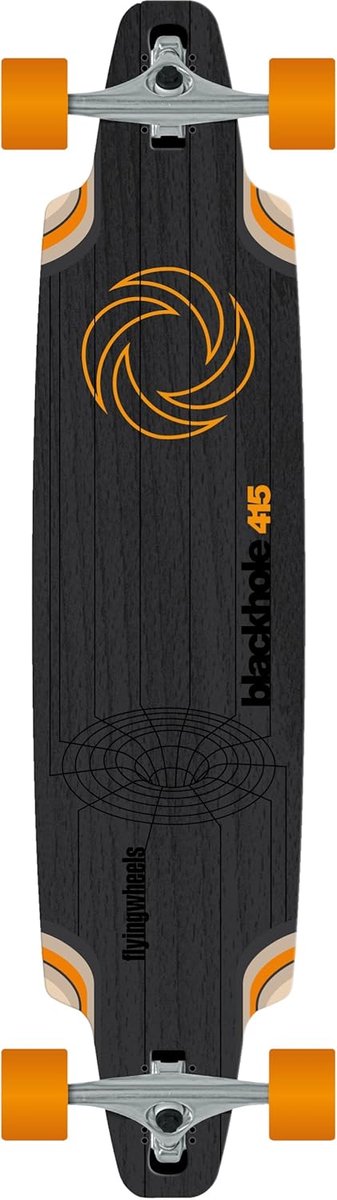 Longboard - Skateboard - Cruisen door stad - Houten deck - 41.5 inch - Meerkleurig Longboard kopen online