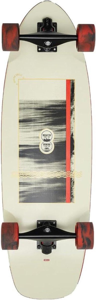 Longboard - Skateboard - Street cruisen - Hars-7 constructie - 31 inch - Onshore/Flat Longboard kopen online