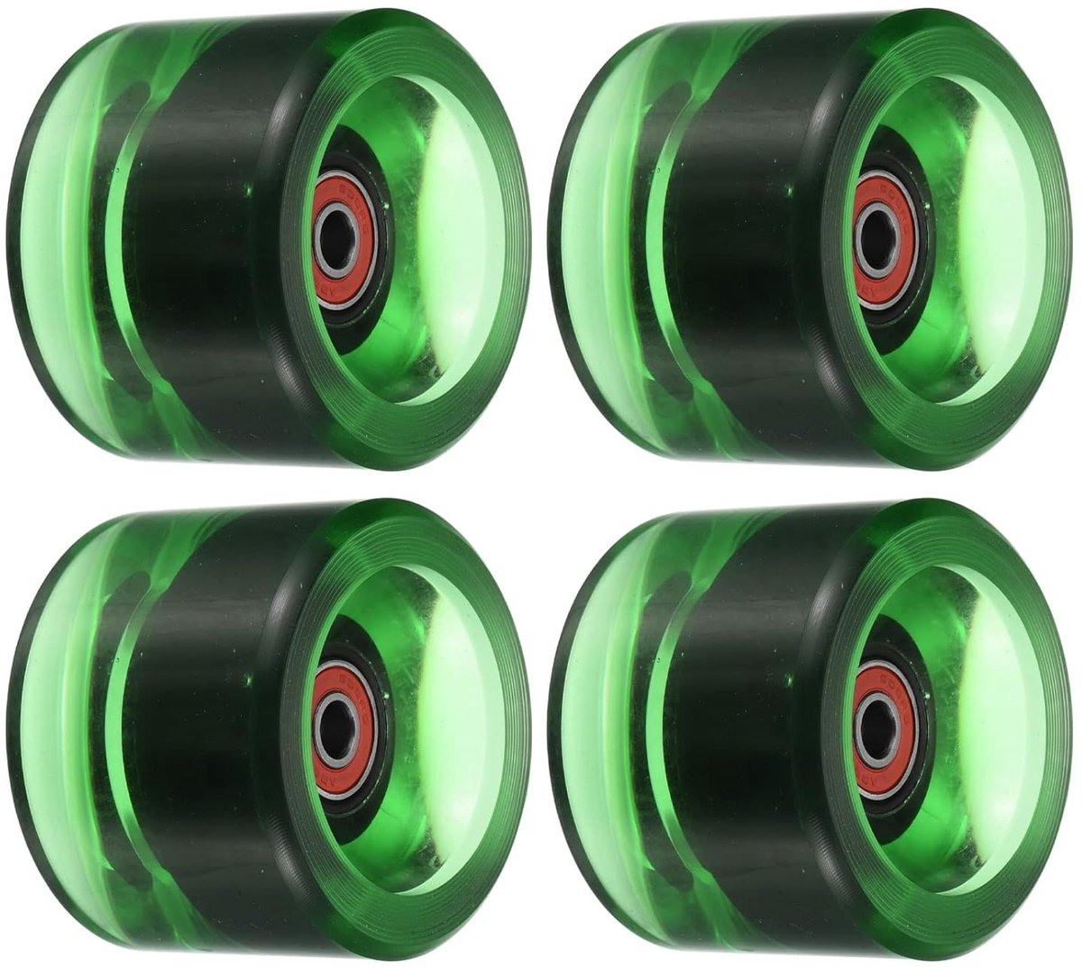 longboard wielen cruiser wielen outdoor sporten zachte pu constructie 70 mm 78a helder blauw