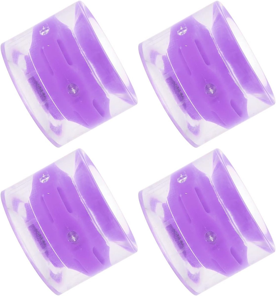 Longboard Wielen - Cruiser Wielen - Soepel Rijden - Hoge Elasticiteit - 60mm - Paars Skateonderdeel kopen online