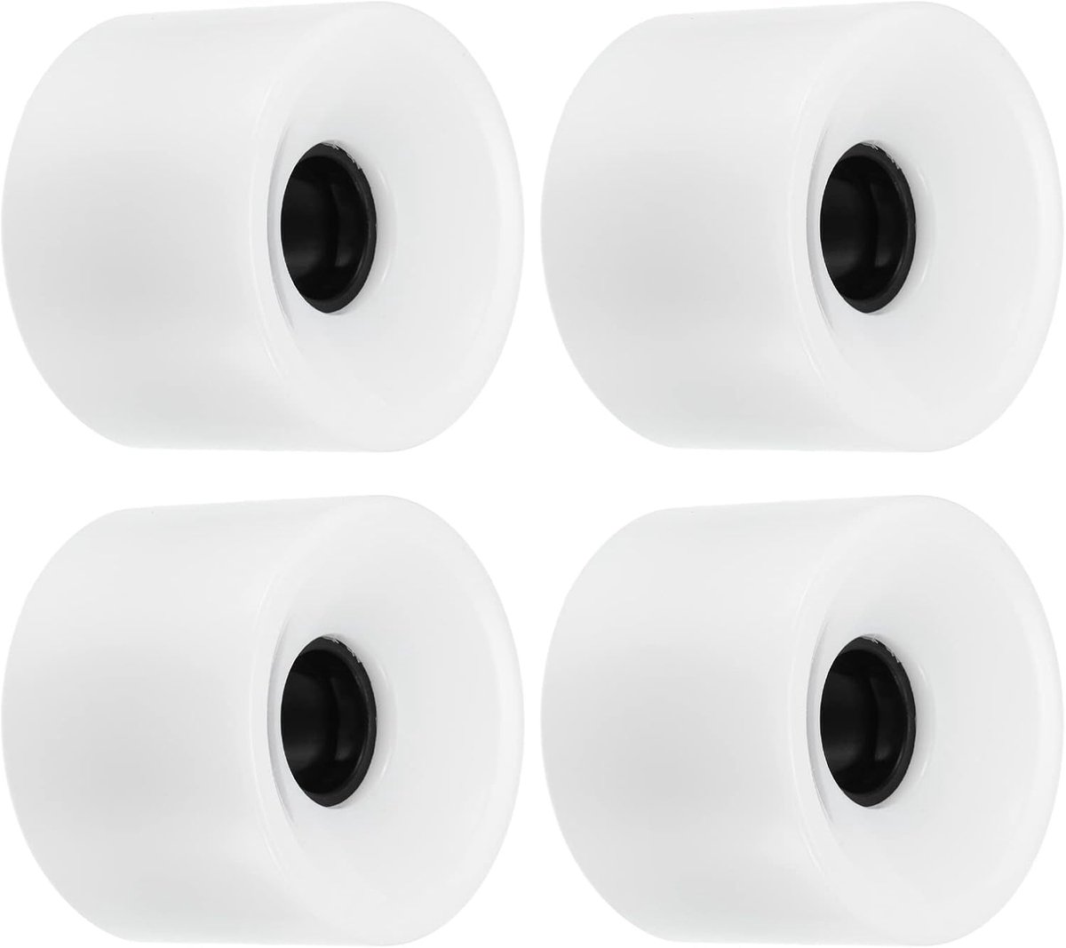 longboard wielen cruiser wielen straat skaten goede grip 70mm diameter wit