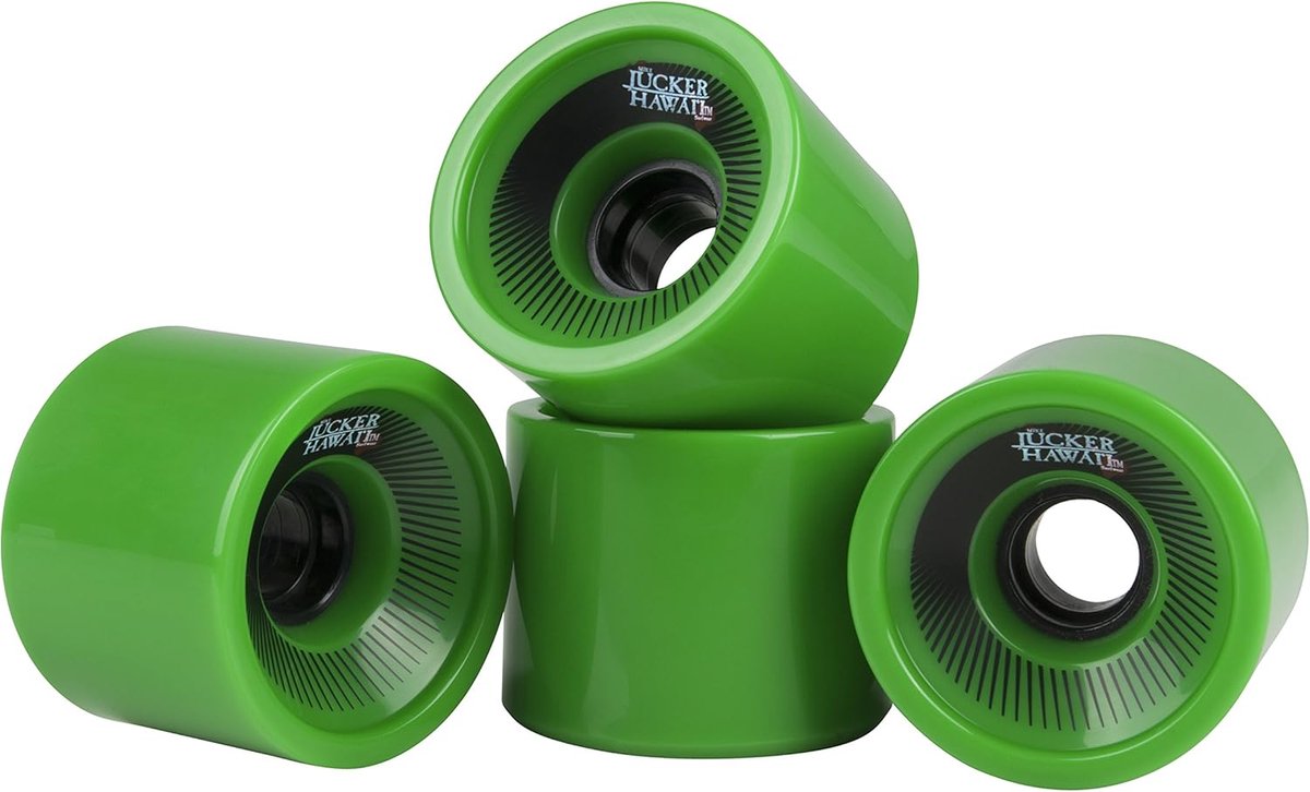 Longboard Wielen Set - Skateboard Onderdelen - Soepel Rijden - Verschillende Hardheden - 69-70 mm - Diverse Kleuren Skateonderdeel kopen online
