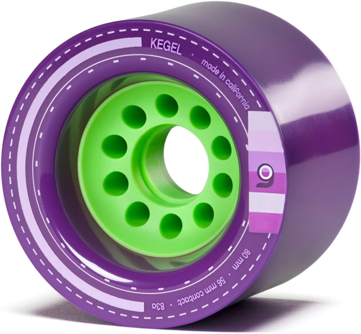 Longboard Wielen - Skateboard Onderdelen - Hoge Snelheid Rijden - Voorspelbare Drifts - 80mm - Paars Skateonderdeel kopen online