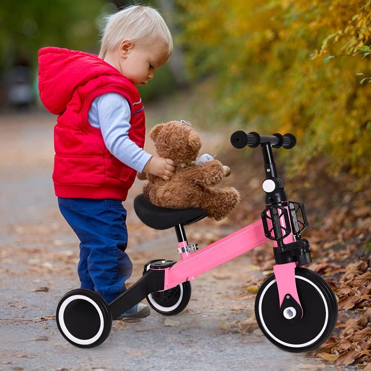 Loopfiets Driewieler voor Kinderen 1 tot 5 Jaar Driewieler kopen online