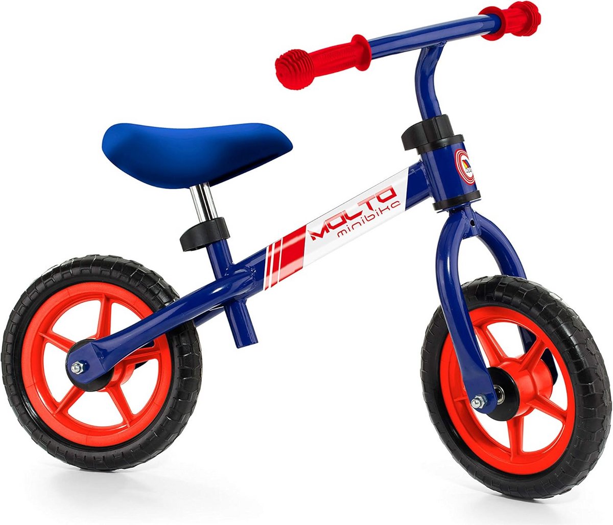 Loopfiets - Kinderfiets - Buitenspelen - Verstelbaar - 72 cm - Blauw Loopfiets kopen online