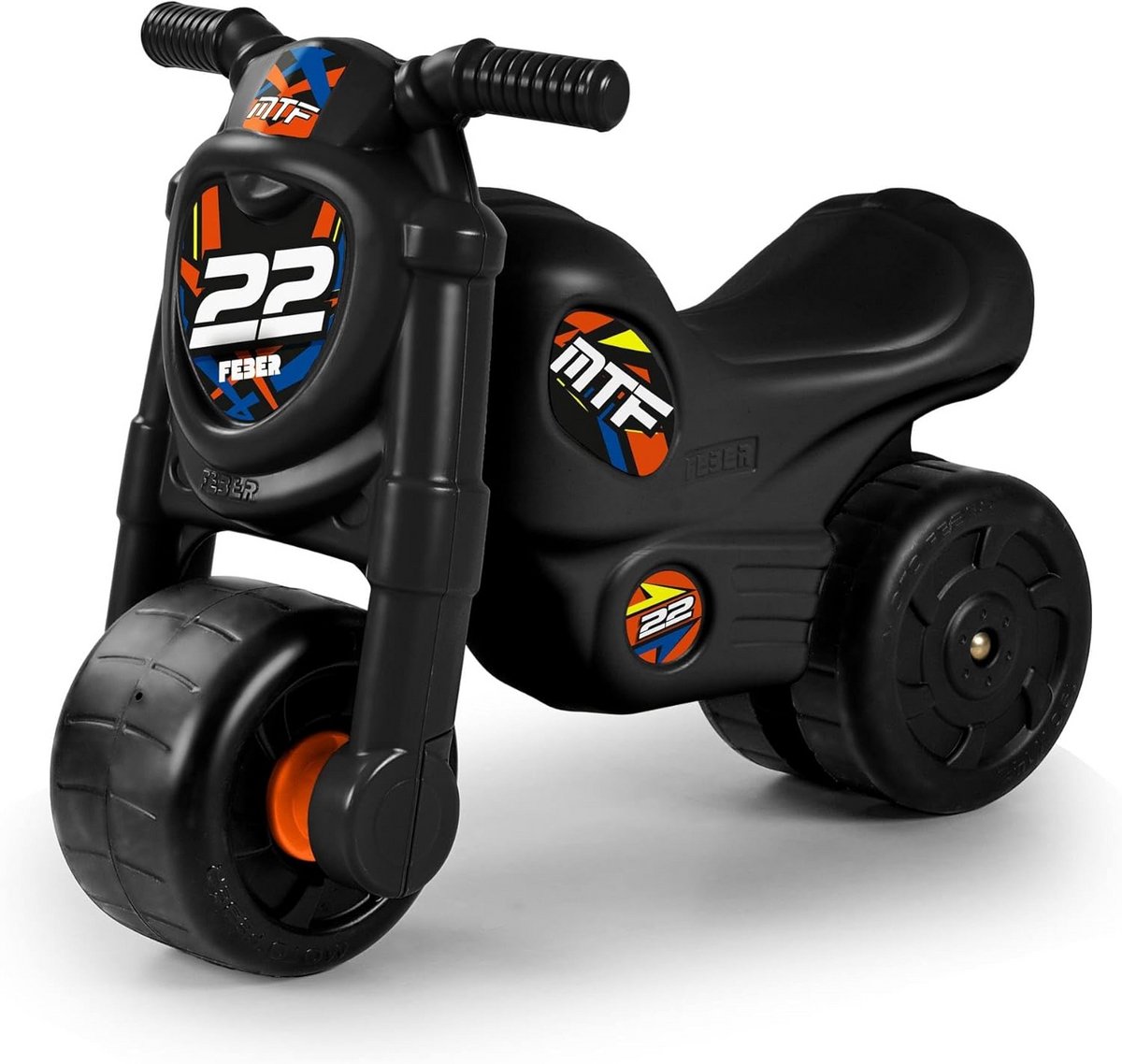 Loopmotor voor Kinderen - Loopfiets Peuter - Buiten Spelen - Brede Stabiele Wielen - 62 cm - Multicolor Loopfiets kopen online