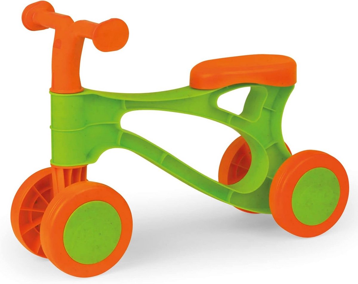 loopstep voor kinderen zitroller balans trainen 4 wiel ontwerp ca 48 cm groen oranje
