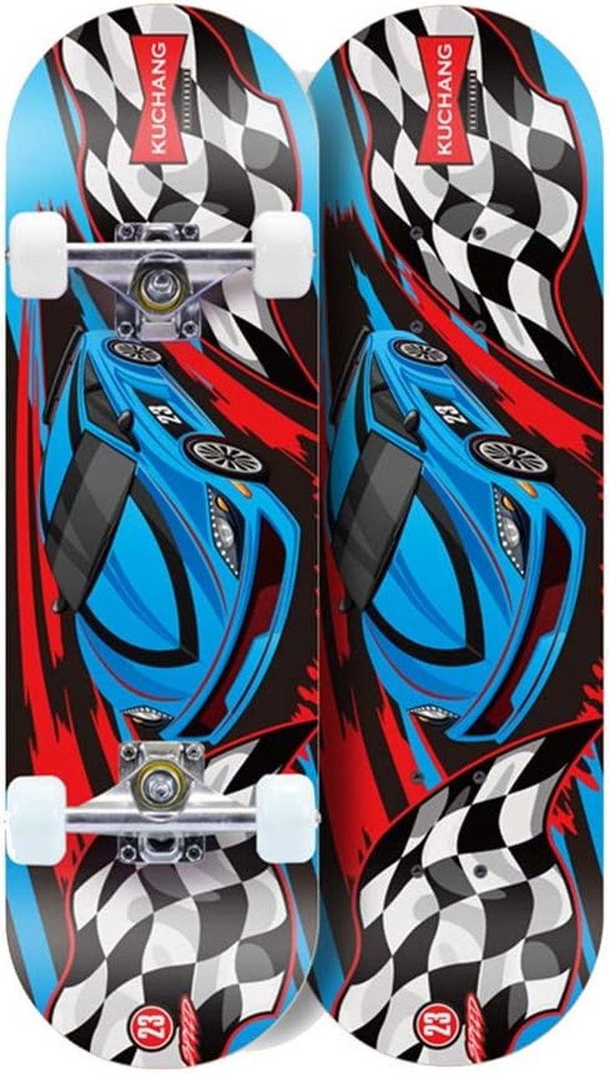 Maple Leaf Skateboard - Four Wheel Board - Straat Tricks - 7 Lagen Esdoornhout - 80 x 20 cm Skateonderdeel kopen online