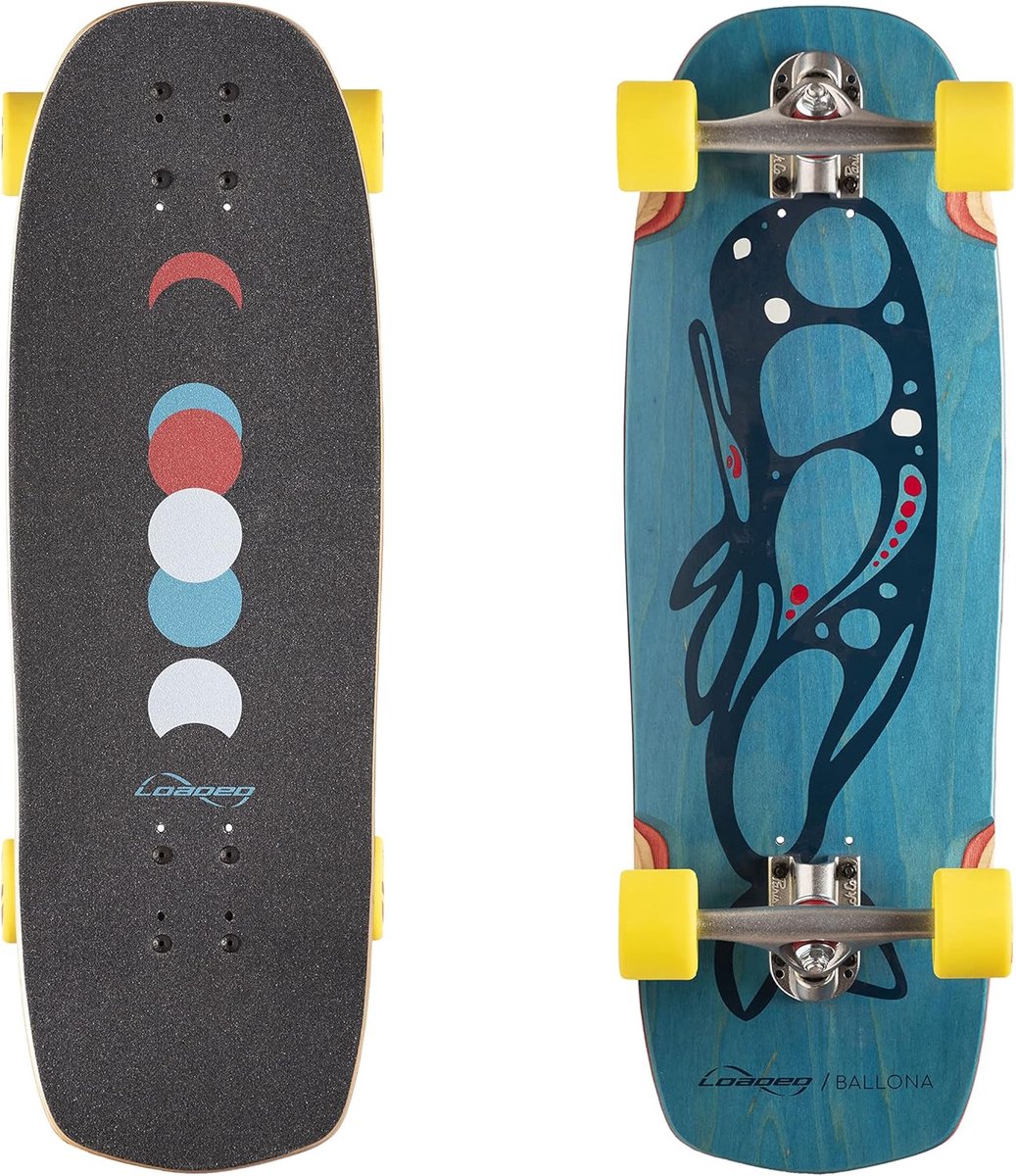 Mini Longboard - Cruiser Board - Stedelijk Vervoer - Wendbaar Ontwerp - 70 cm Lengte - Moby Longboard kopen online