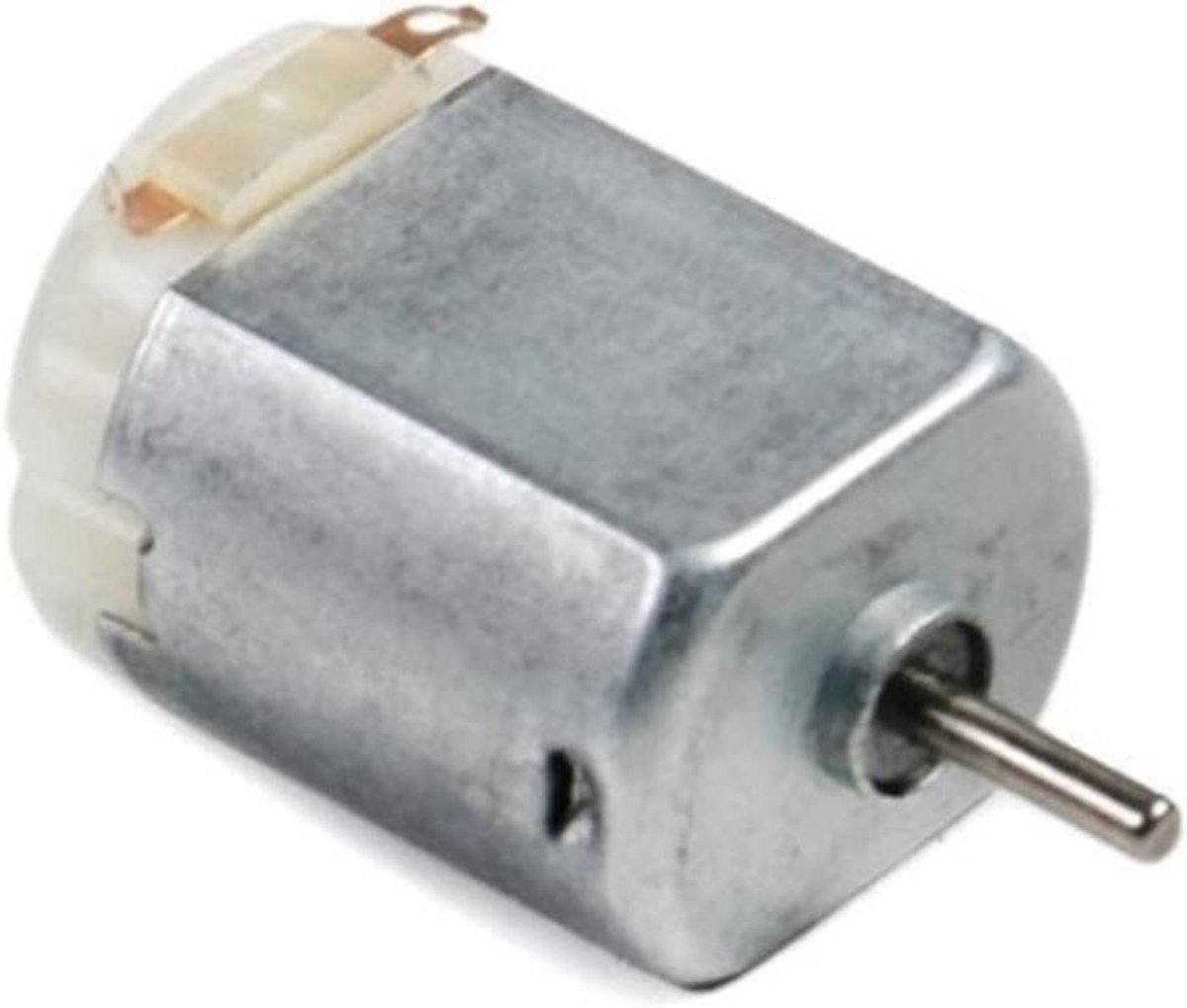 Mini Motor Starter - Kleine DC Motor - Hobby Projecten - Laag Geluidsniveau - 20mm Diameter - Zilverkleurig Loopmotor kopen online