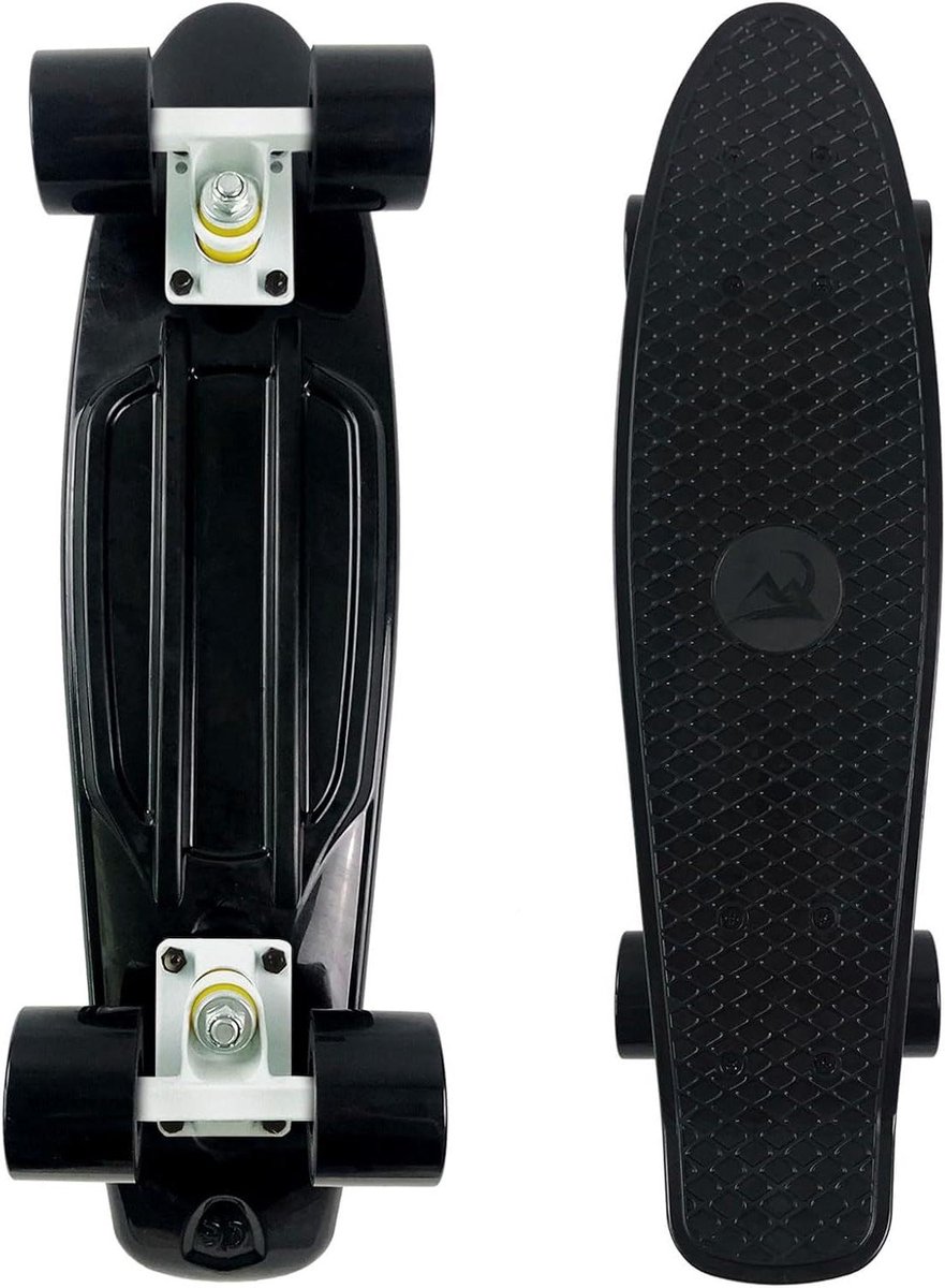 Mini Skateboard - Cruiser Board - Stad Verkennen - Flexibel Fishtail Dek - 22 Inch - Blauw Skateonderdeel kopen online