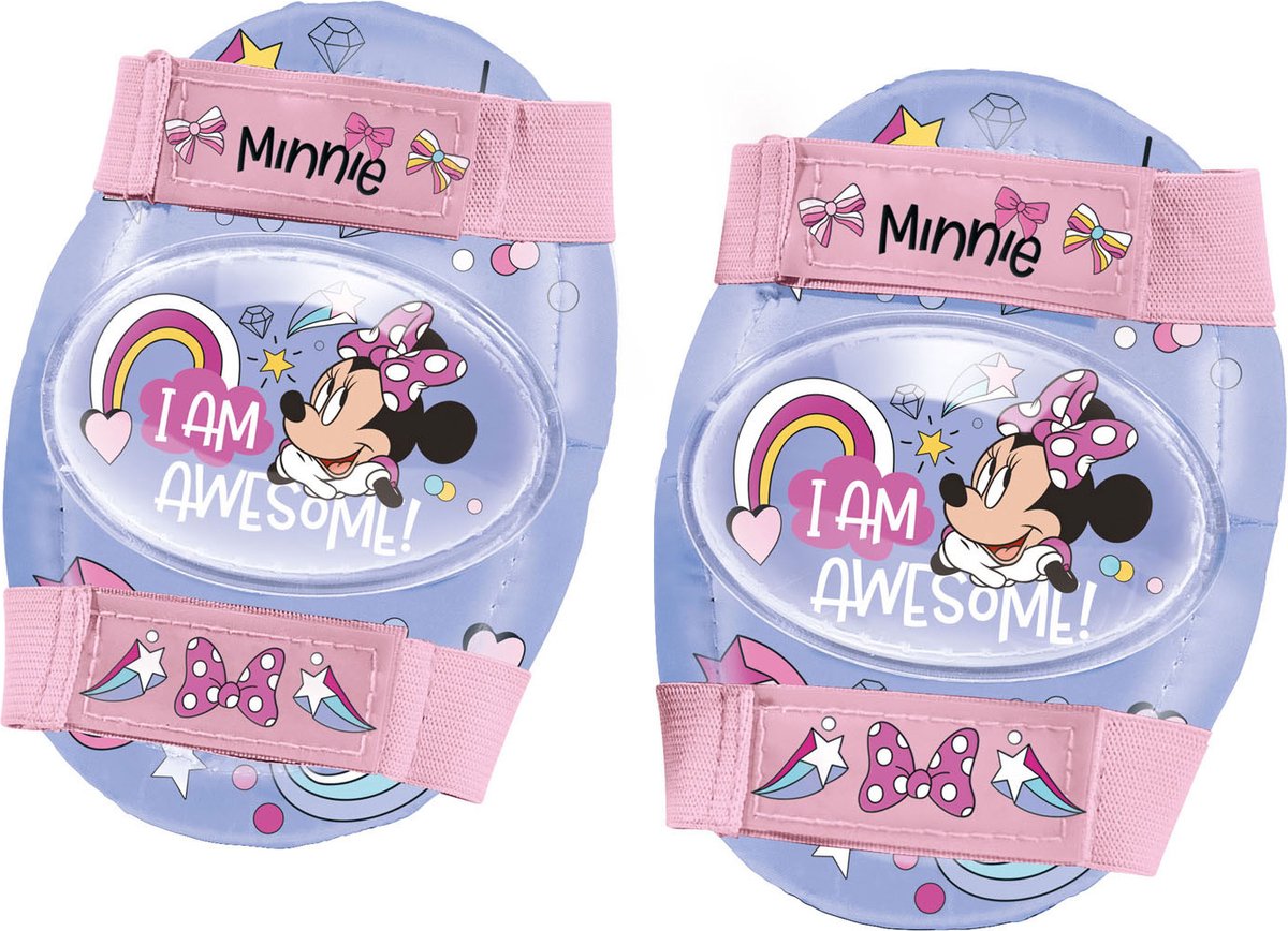 Mondo Disney Minnie rolschaatsen met beschermset voor kinderen - verstelbaar en roze. Rolschaatsen kopen online