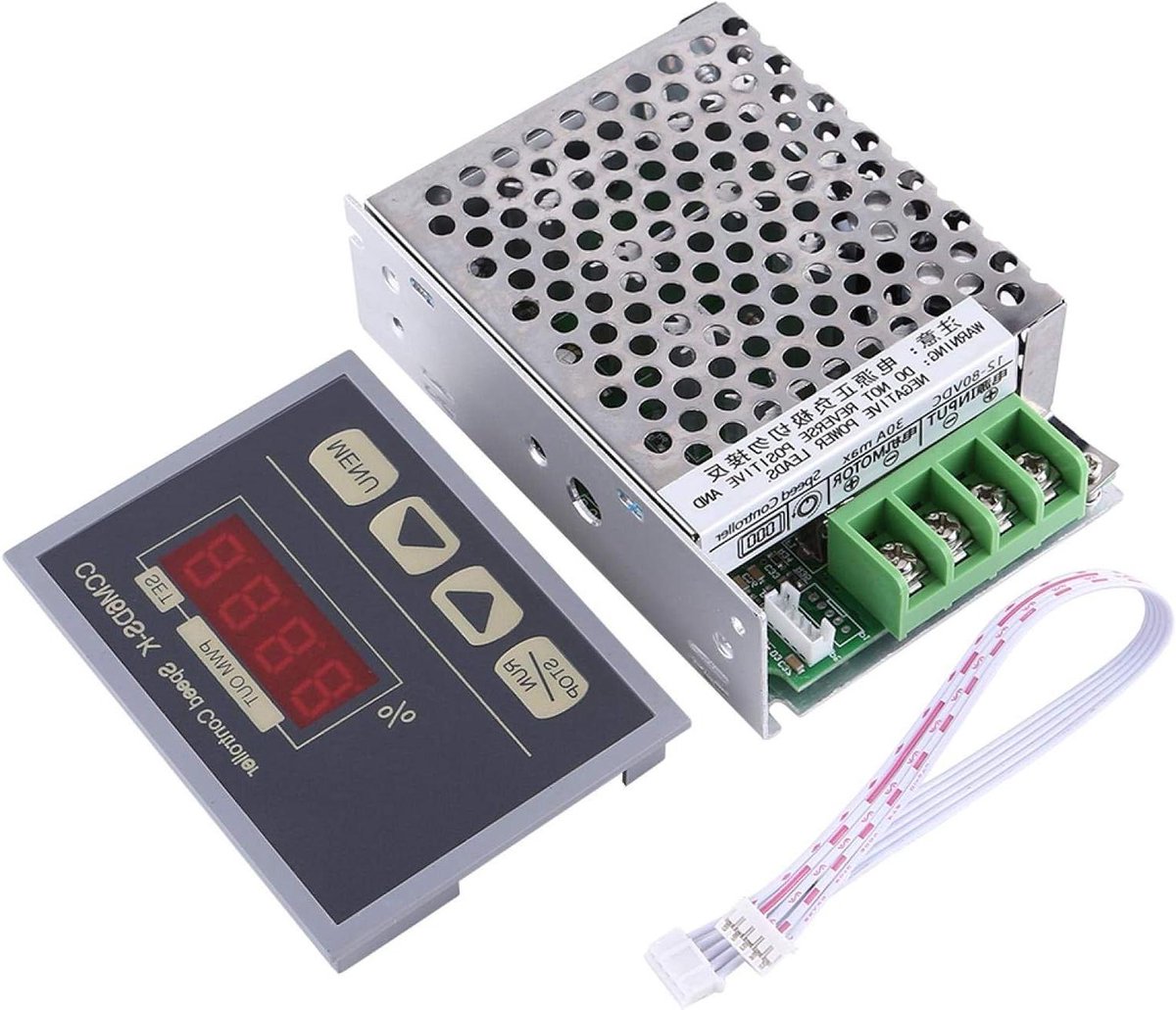 Motor Snelheidsregelaar - PWM Controller - DC Motor Sturing - Met LED Display - 110x77x36mm Loopmotor kopen online