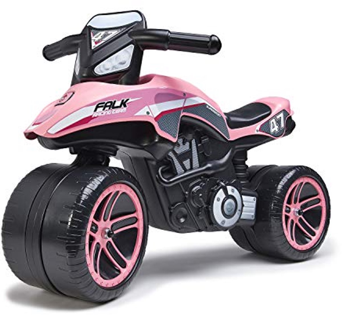 motorfiets loopfiets racing team voor kinderen vanaf 2 jaar extra grote wielen ontwikkelt evenwicht en motoriek
