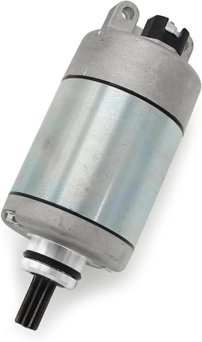 Motorfiets Startmotor - Startmechanisme Motor - Motor Starten - Stevige Metalen Constructie - 12V - Zwart Loopmotor kopen online