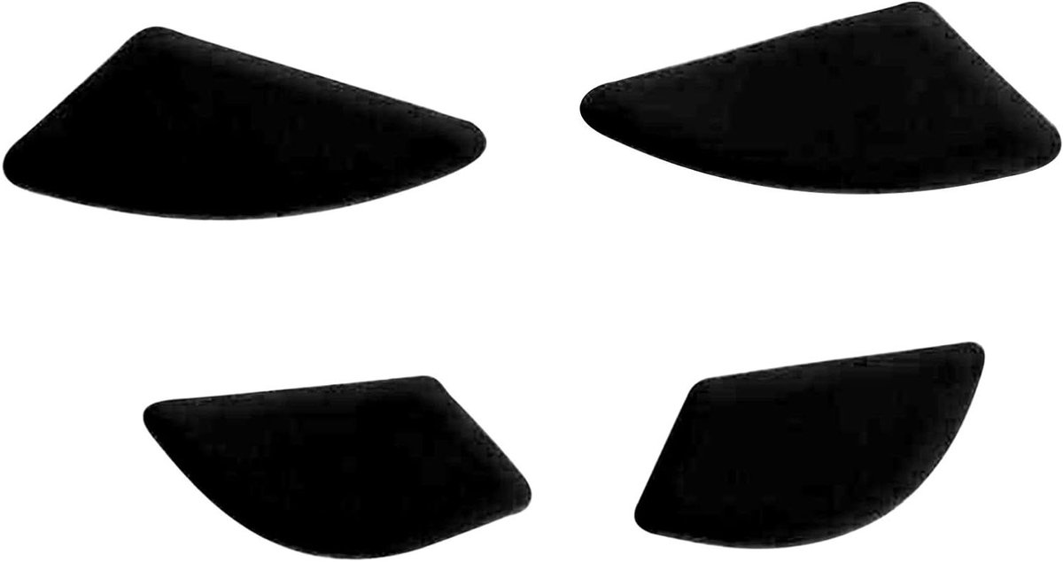 muis skates vervanging muisvoetjes gliders soepeler muis gebruik speciale polymeer composiet 06 mm dikte zwart