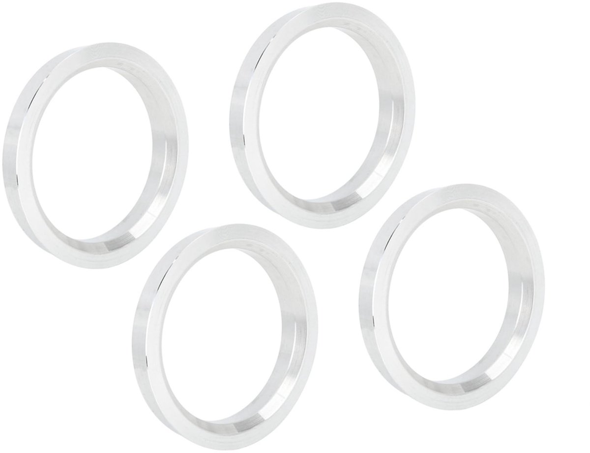 NTH products- Centerringen 4 Stuks - Buitendiameter 67,1 mm - Binnendiameter 54,1 mm - Aluminiumlegering - Diepte 10 mm - Nauwkeurige Aanpassing - Naafringen Skateonderdeel kopen online