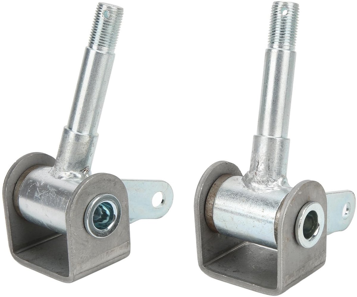 omgoods spindel set hoogwaardig staal spindelbeugel go kart accessoires robuust en duurzaam professioneel ontwerp 2 stuks go kart onderdelen