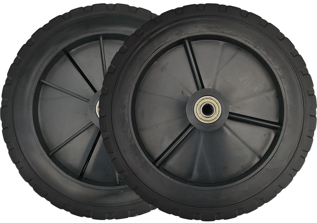 Omgoods - Universele PVC Tuinmaaiers Wielen met Lagers (Set van 2) Skateonderdeel kopen online